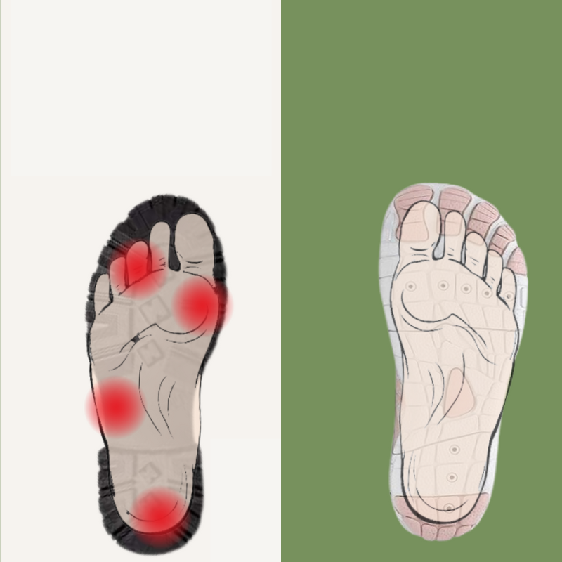 Υγιεινά και αντιολισθηρά παπούτσια για γυμνά πόδια unisex