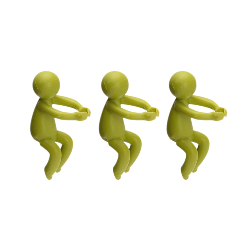 植物用の装飾的で柔軟な挿し木サポート (x3) 