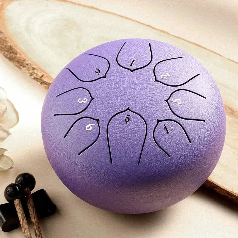 Mini tambour relaxant avec sons apaisants intégrés