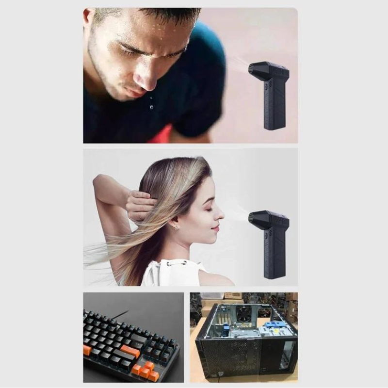 AirBlaster-Pro - Kompakt luftblåser for enkel rengjøring 