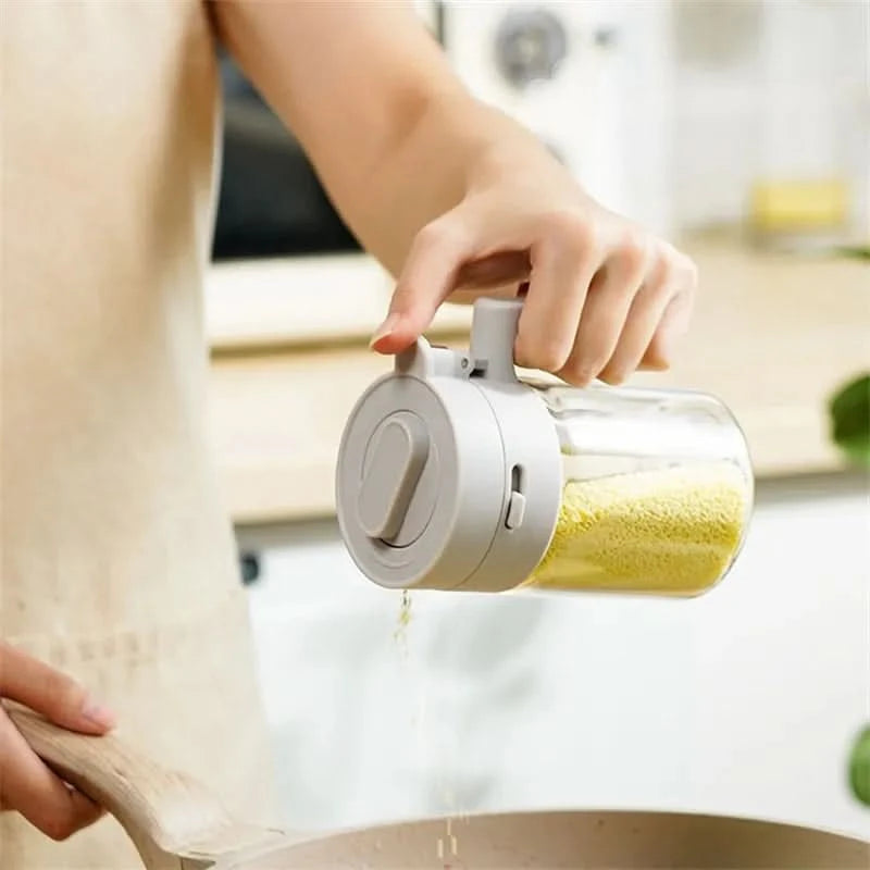 Dispensador inteligente para especias, azúcar o aceite 
