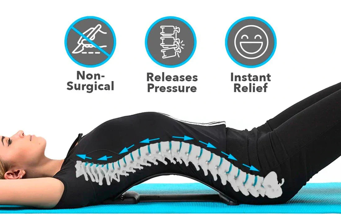 Rygsøjle stræk for en afslappende fornemmelse 