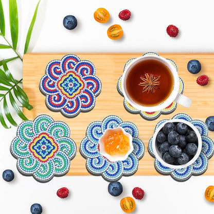 ストーン付きDIYコースターセット 