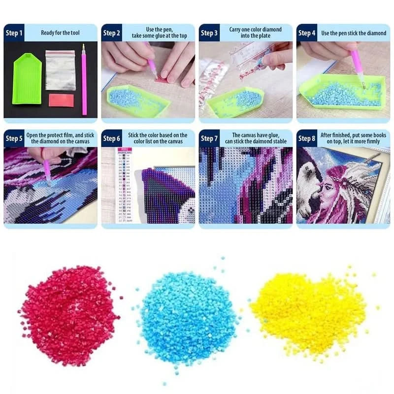 Zestaw podkładek DIY z dżetami 