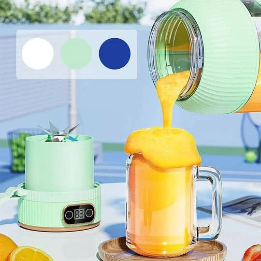 Přenosný mixér na čerstvou šťávu kdykoli 