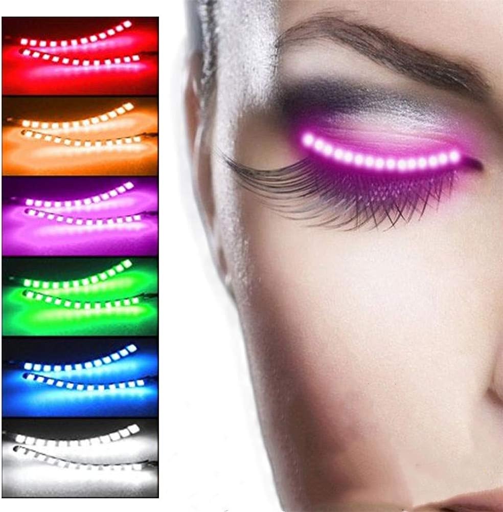 LED luminous eyelashes – Captivating look guaranteed 