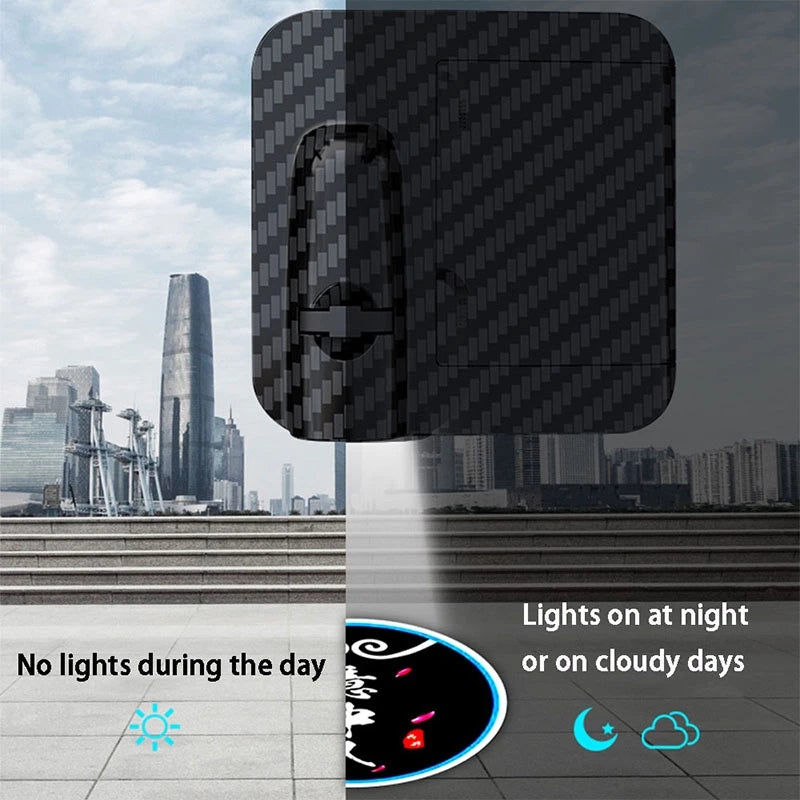 Erhellen Sie Ihr Auto-Logo bei jeder Türöffnung (x2) 