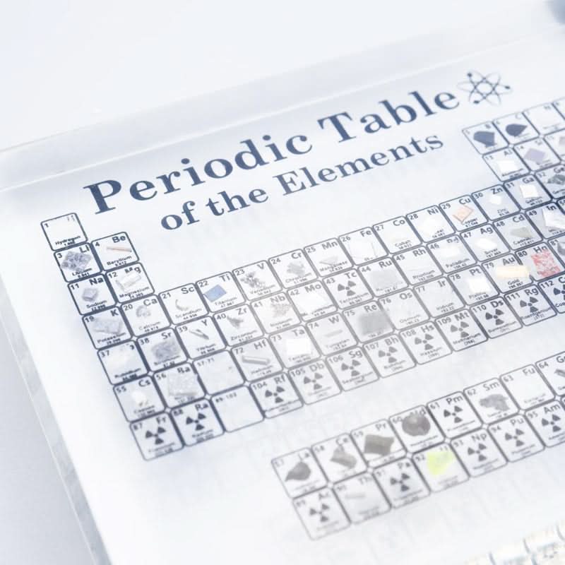 A fascinating periodic table to learn while having fun 