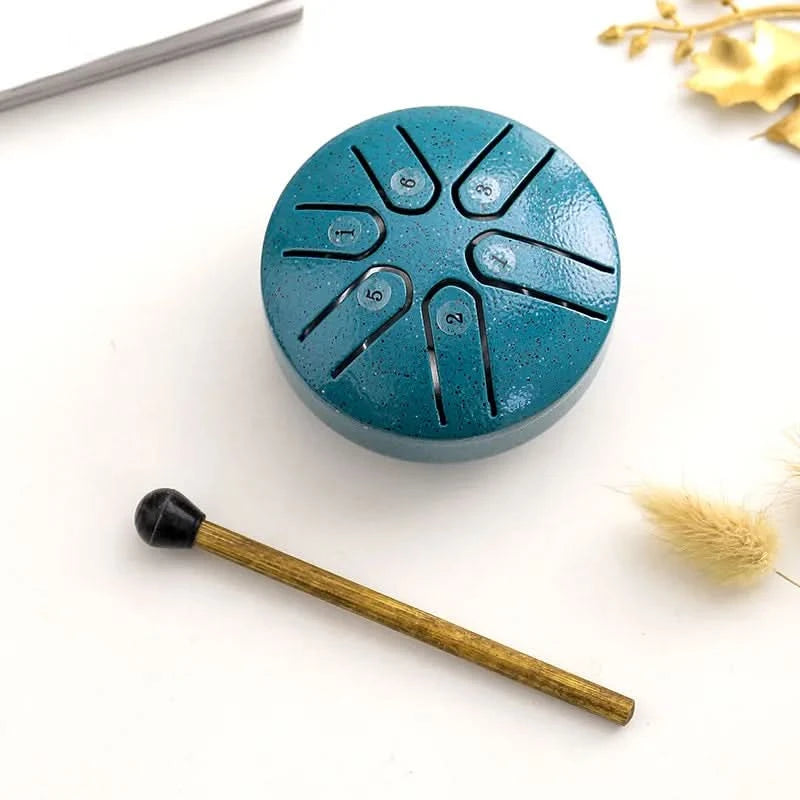 Mini tambour relaxant avec sons apaisants intégrés