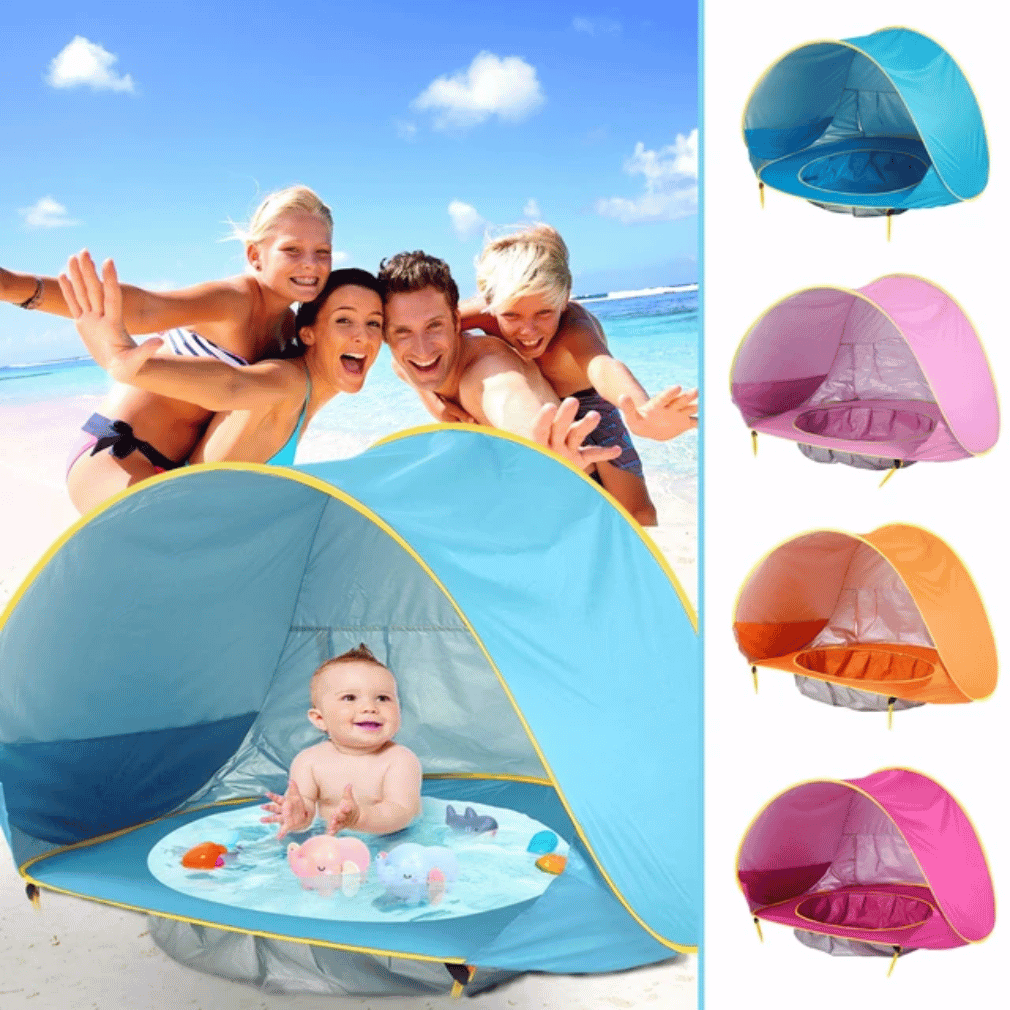 Tenda anti-UV per bambini – Protezione ottimale in spiaggia 