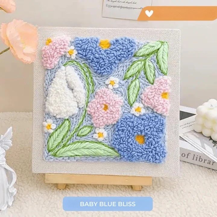 Sticken mit Punch Needle Set 