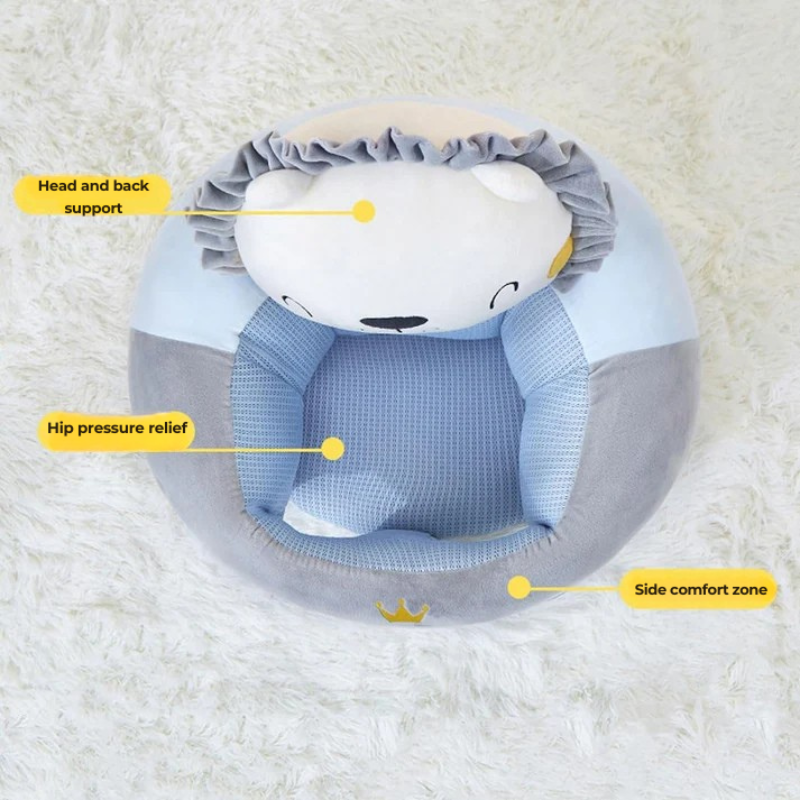 Soft baby cushion for secure comfort 