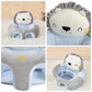 Soft baby cushion for secure comfort 