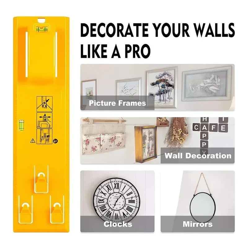 Tarkka työkalusarja kehysten ripustamiseen 