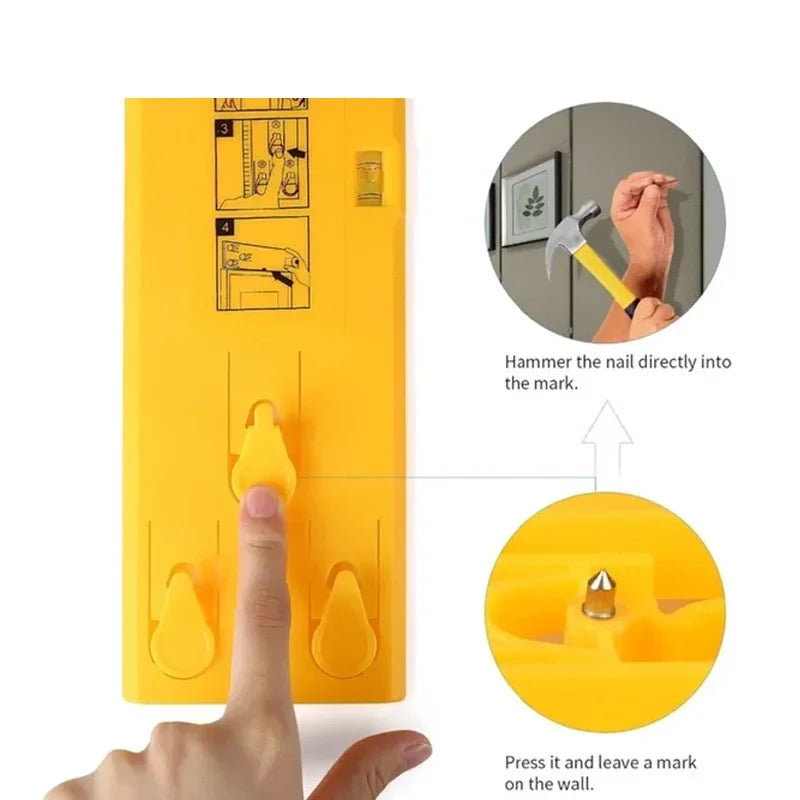 Tarkka työkalusarja kehysten ripustamiseen 