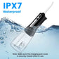 Rechargeable hydropulse for dental care 