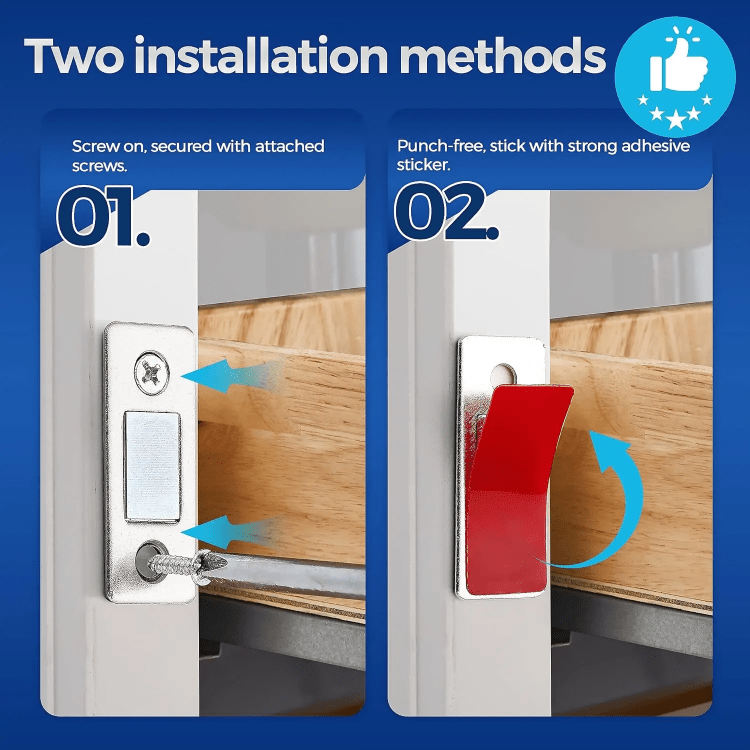 Kompaktní bezpečnostní zámek – Chraňte své předměty jedním kliknutím (x4) 