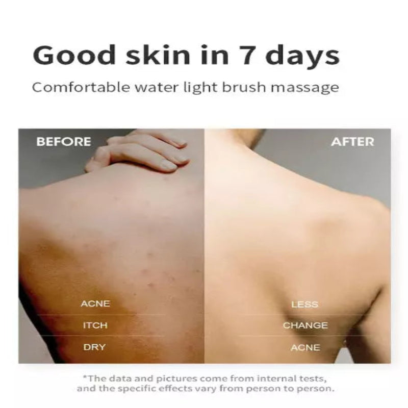 Μασάζ καθαρισμού χωρίς κόπο κάτω από το ντους 