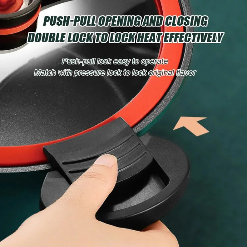 Trykkoker for rask og smakfull matlaging 