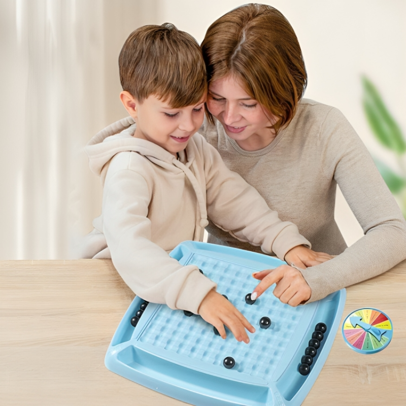 תיהנו עם המשפחה עם משחק מיומנות מגנטי 