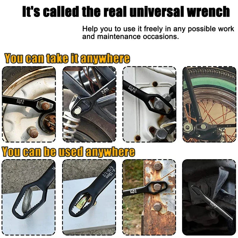 Robustní multifunkční klíč na šrouby a matice 