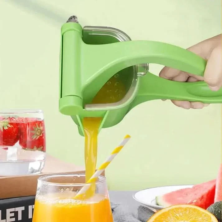 Un jugo fresco casero sin esfuerzo ni electricidad 
