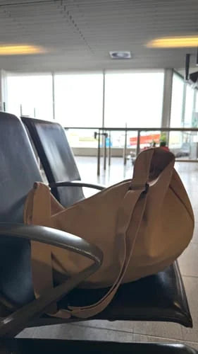 Sac Bandoulière Beige — photo d'un client 1
